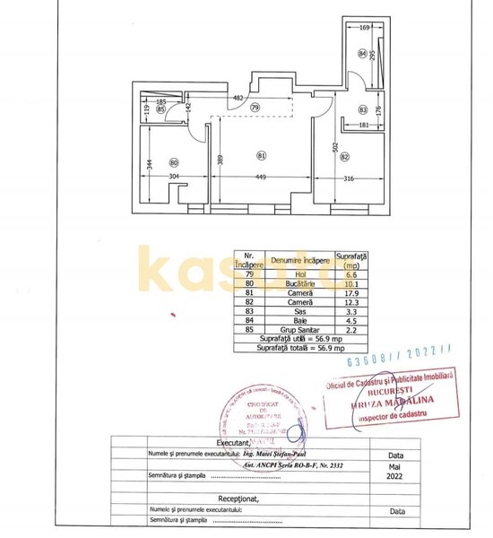 Aviatiei, Onix Pipera, oportunitate, apartament 2 camere, 57 mp.
